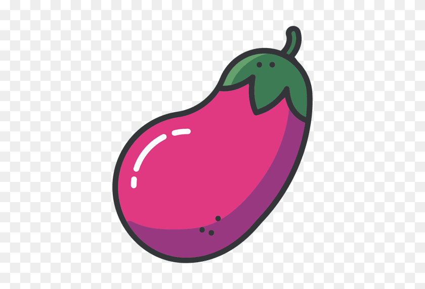 512x512 Eggplant Color Icon - Eggplant PNG