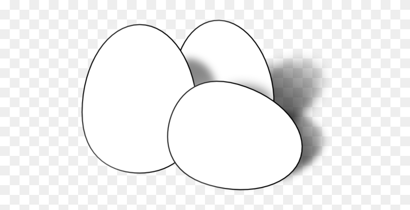 527x371 Eggs Clip Art - Half Circle Clipart