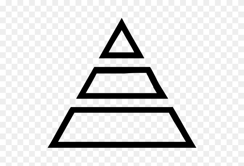 512x512 Египетские Египетские Пирамиды Значок С Png И Векторным Форматом Бесплатно - Пирамида Клипарт Черно-Белый