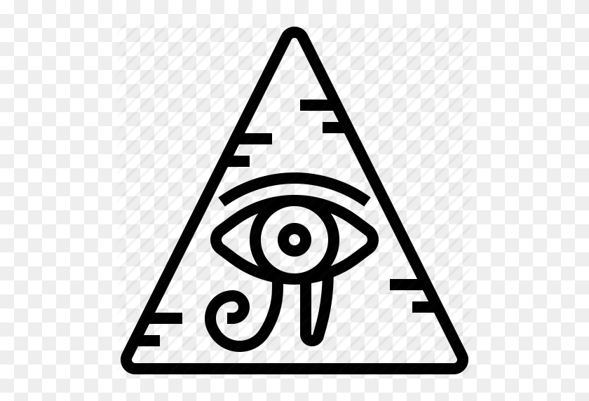 512x512 Egypt, Eye, Horus Icon - Eye Of Horus PNG