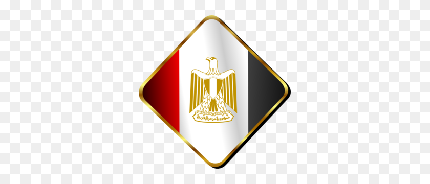 297x300 Флаг Египта Булавка Картинки - Египет Клипарт