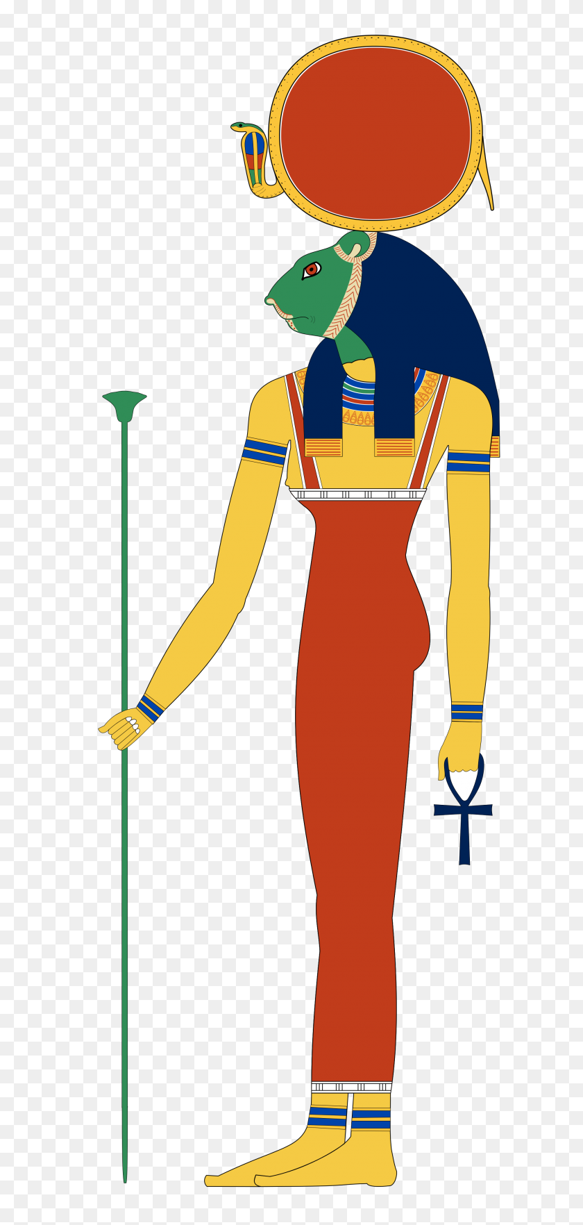 2000x4371 Египетская Богиня Клипарт - Муж Клипарт