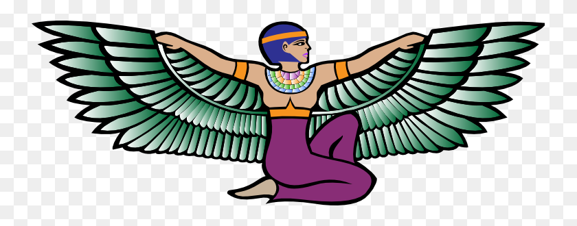 747x270 Египетский Клипарт. Посмотрите На Египетские Картинки - Фараон.