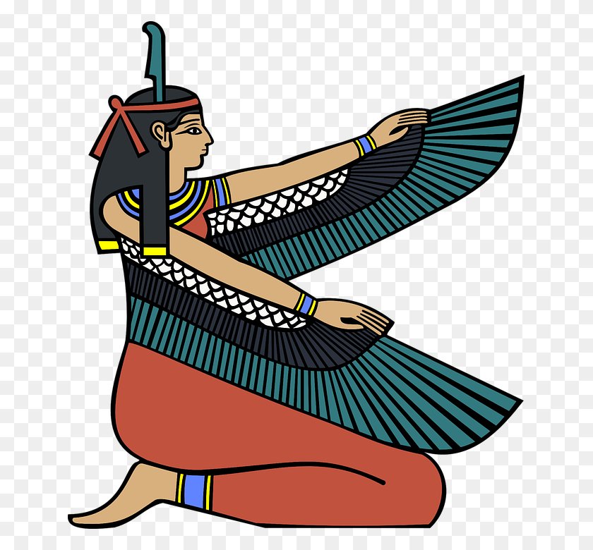 647x720 Imágenes Prediseñadas De La Reina Egipcia En Blanco Y Negro - Clipart De La Reina En Blanco Y Negro
