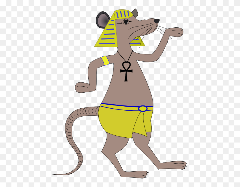 474x596 Скачать Картинки Египетской Крысы - Крыса Клипарт