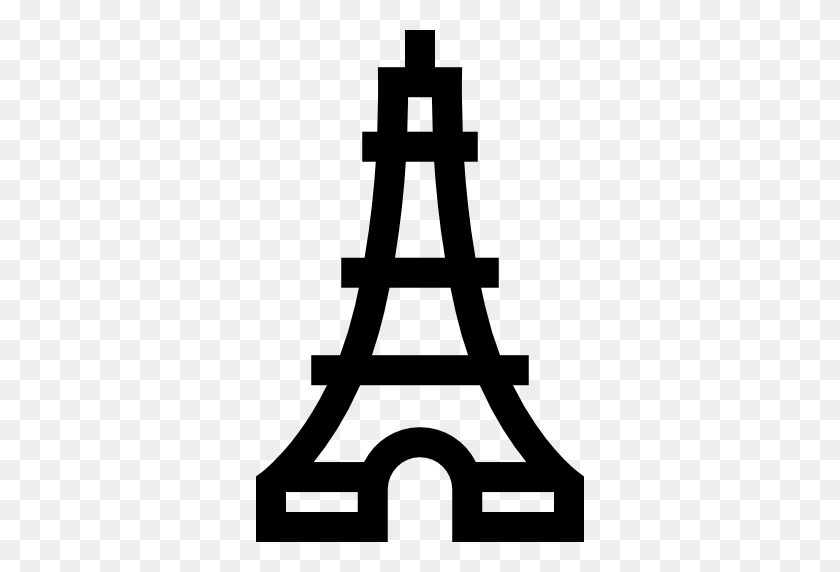 512x512 Eiffel Tower - Eiffel Tower Clip Art