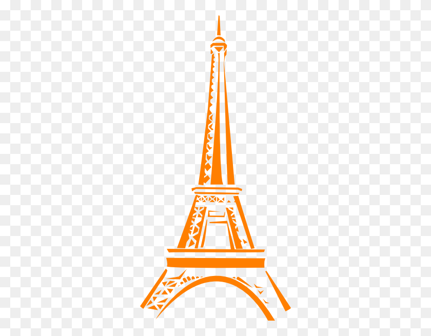 294x595 Eiffel Tower Clip Art - Eiffel Tower PNG