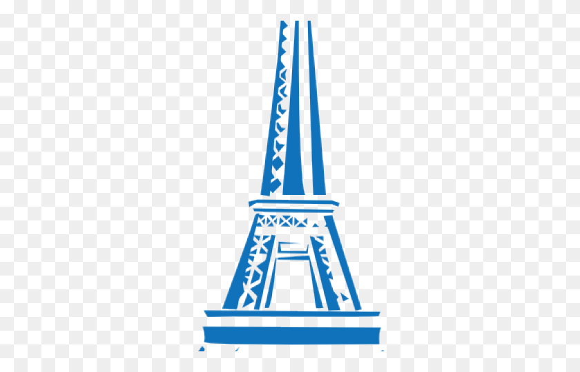 640x480 Eiffel Tower Clipart - Clock Tower Clipart