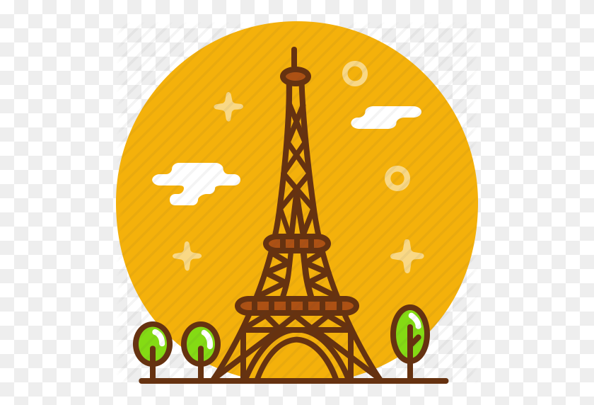 512x512 Eiffel Tower, France, Paris, Tower Icon - Eiffel Tower Clip Art Free