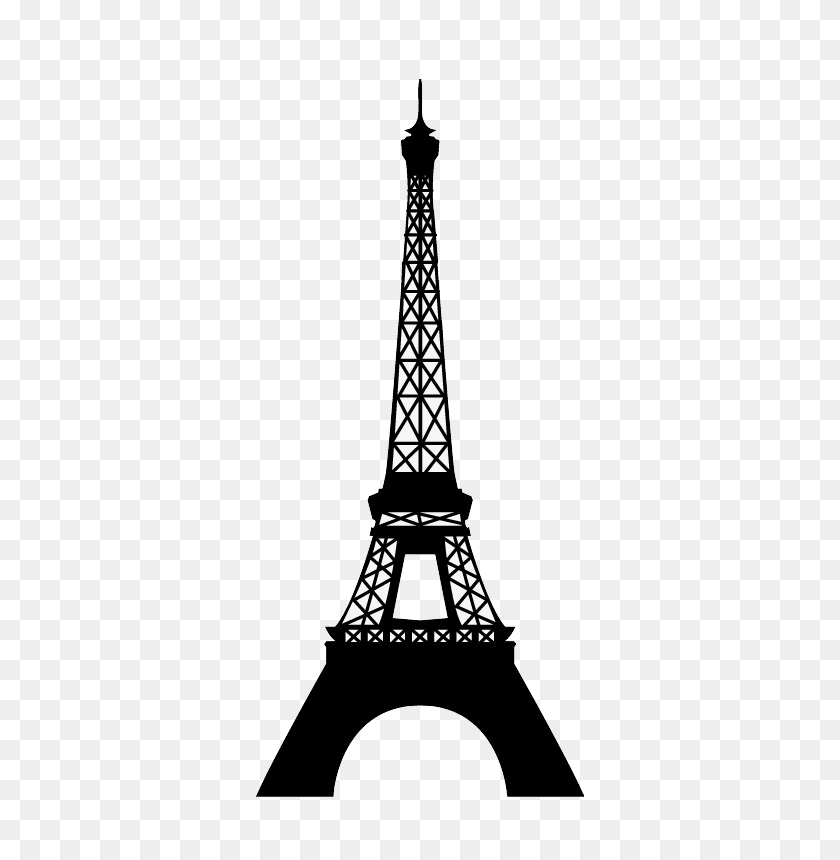 491x800 Eiffel Tower Png - Eiffel Tower Clipart Black And White