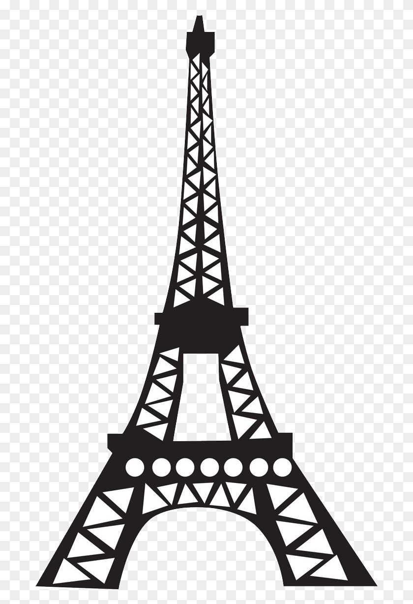 696x1168 Eiffel Tower Png Images Free Download - Eiffel Tower Clipart Black And White