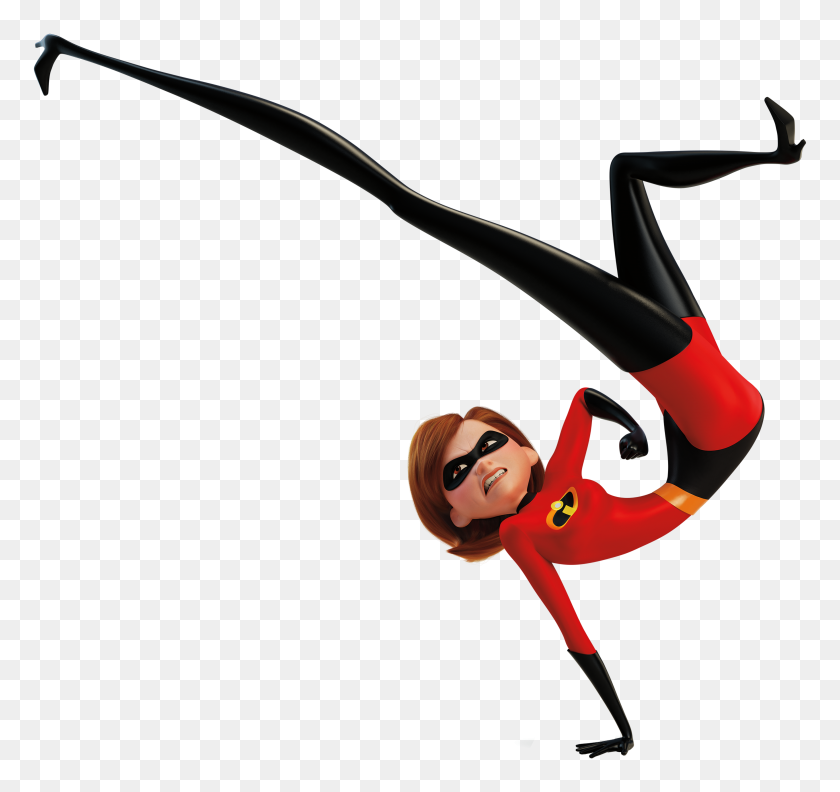 3500x3289 Elastigirl Incredibles Png Cartoon - The Incredibles PNG