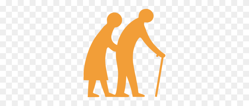 276x299 Elderly Cliparts - Helping The Elderly Clipart