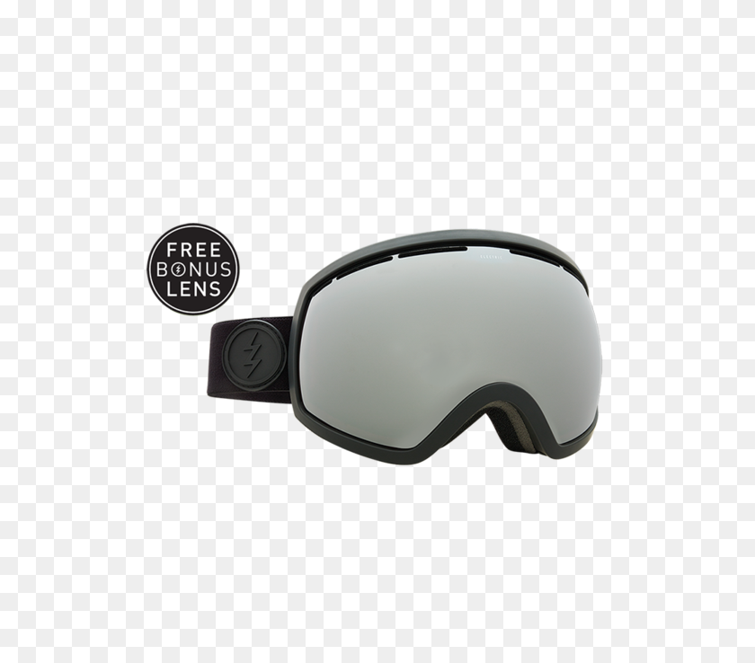 530x678 Electric Goggle Matte Black Twelve Board Store - Eg2 PNG Pictures