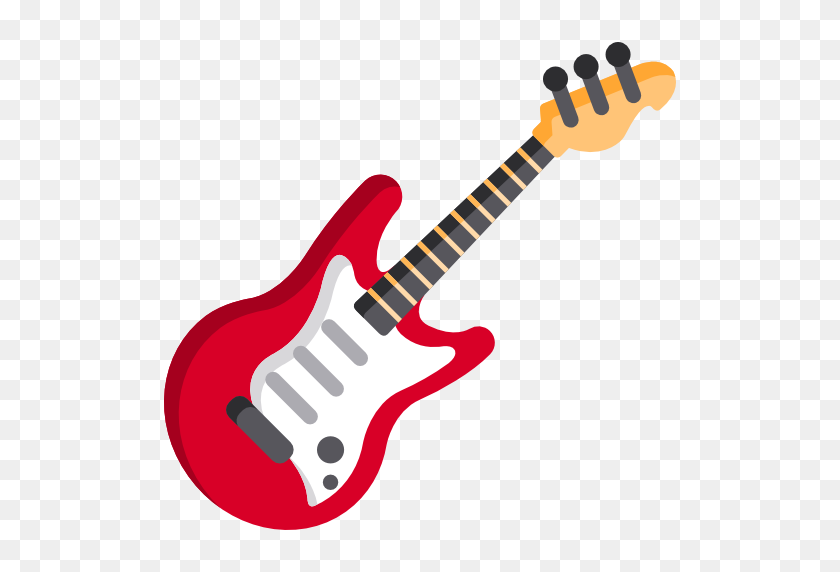512x512 Electric Guitar - Guitar Icon PNG