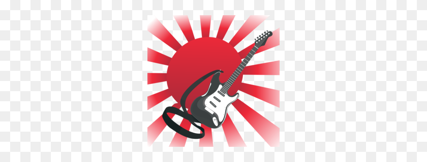 260x260 Electric Guitar Clipart - Guitar Clipart Transparent Background