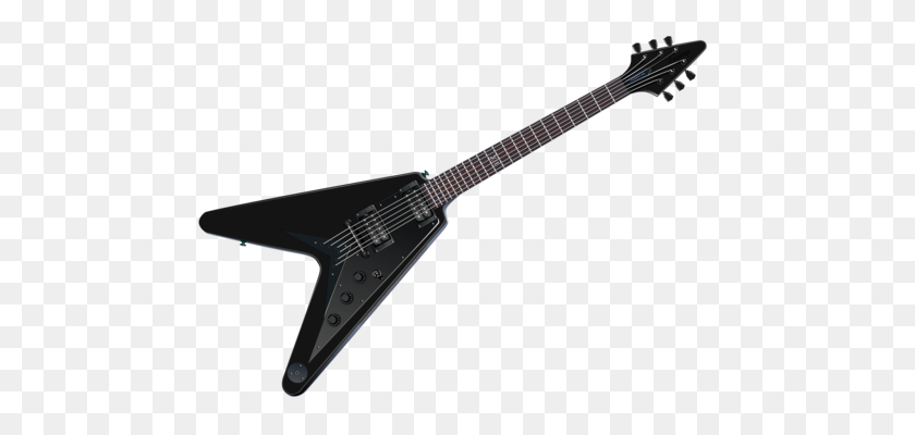 481x340 Electric Guitar Epiphone Gibson Flying V Bass Guitar Free - Steel Guitar Clip Art