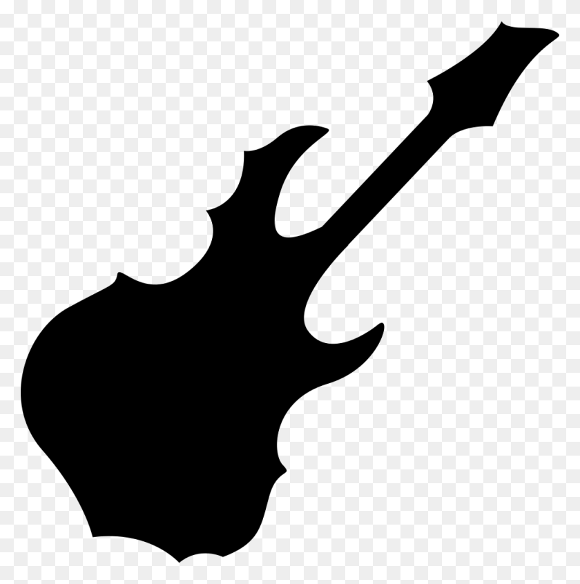 980x988 Electric Guitar For Heavy Rock Music Png Icon Free Download - Rock PNG