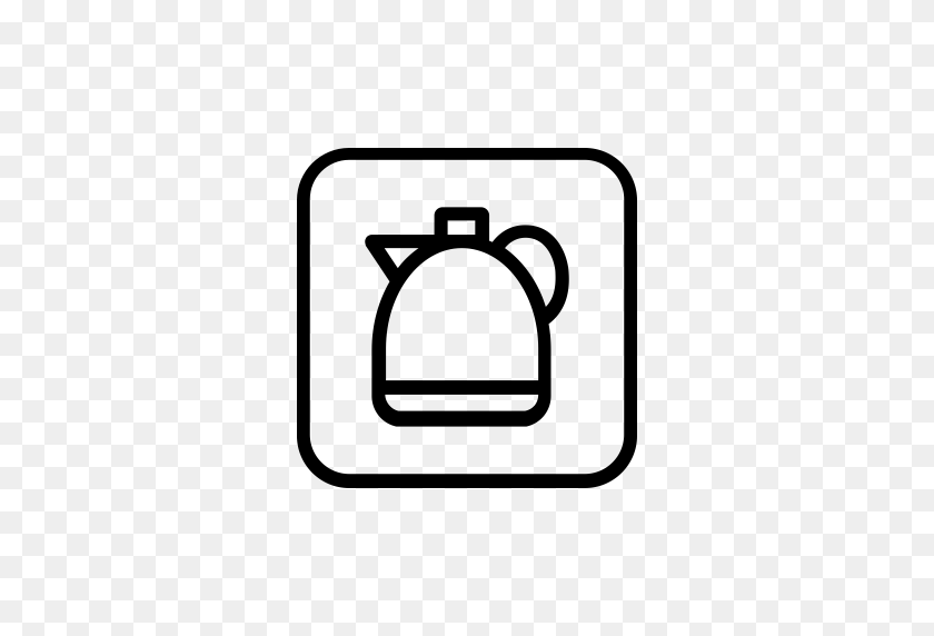 512x512 Electric Kettle, Kettle, Teabag Icon With Png And Vector Format - Tea Bag PNG
