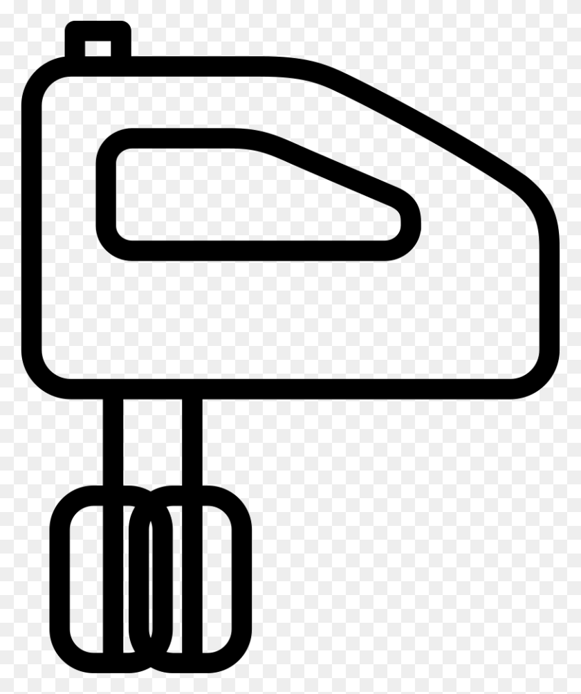 810x980 Electric Mixer Png Icon Free Download - Mixer PNG