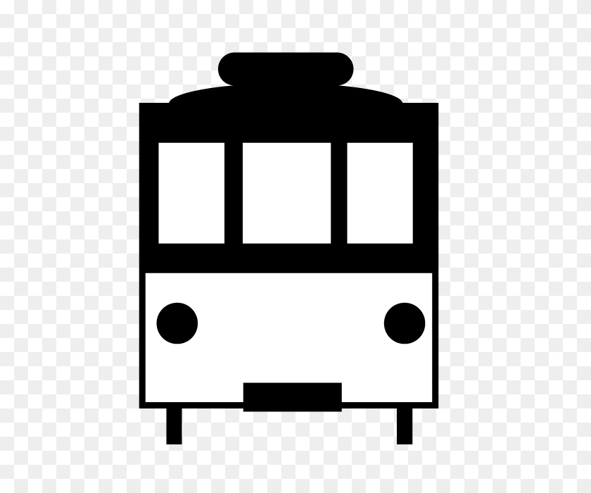640x640 Electric Train Free Icon Mark Illustration - Train Silhouette Clip Art