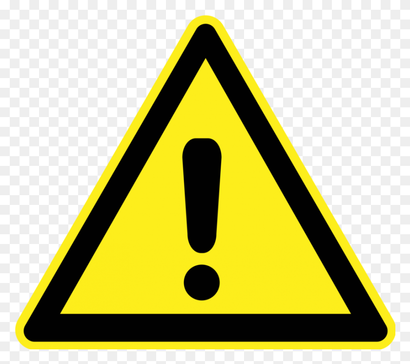 852x750 Electricity Warning Sign Hazard Safety - Safety Clipart Free