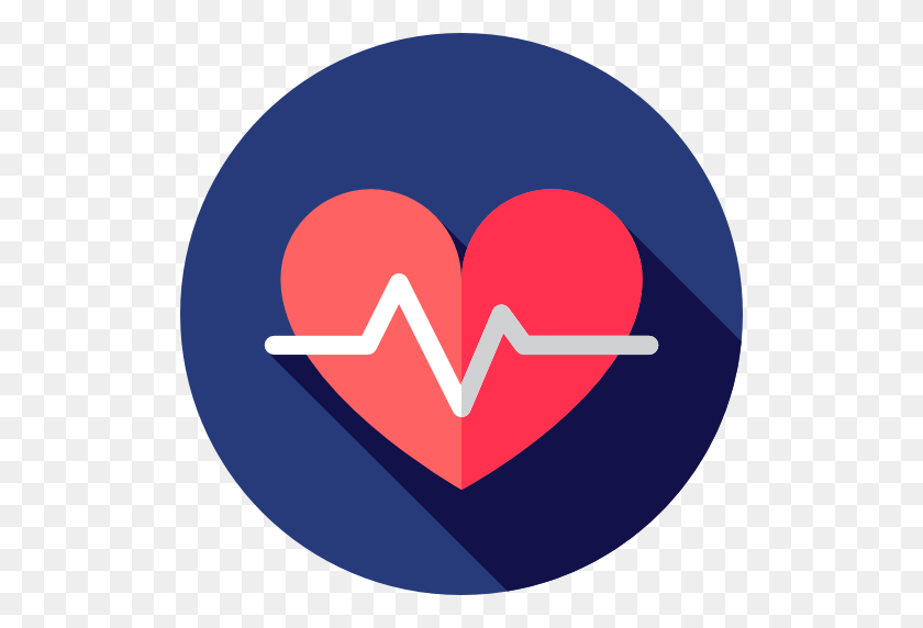 512x512 Электрокардиограмма, Кардиограмма, Здравоохранение И Медицина, Сердце - Монитор Сердца Клипарт