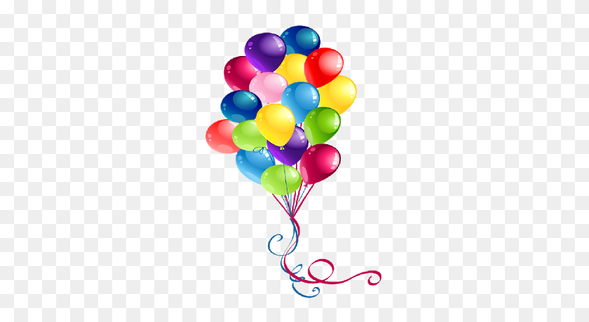 400x400 Elegant Birthday Balloons Clipart Happy Birthday Clip Art Happy - Happy Birthday Balloons Clip Art