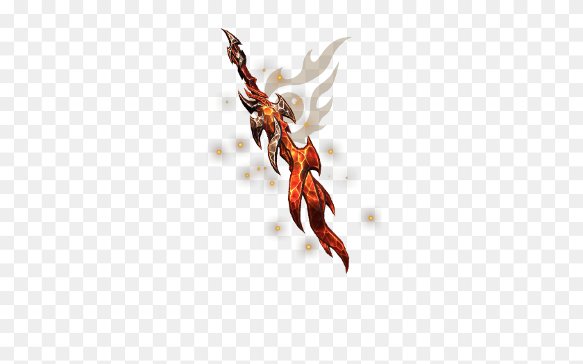 260x465 Elemental Fire Weapon Set - Fire PNG Images