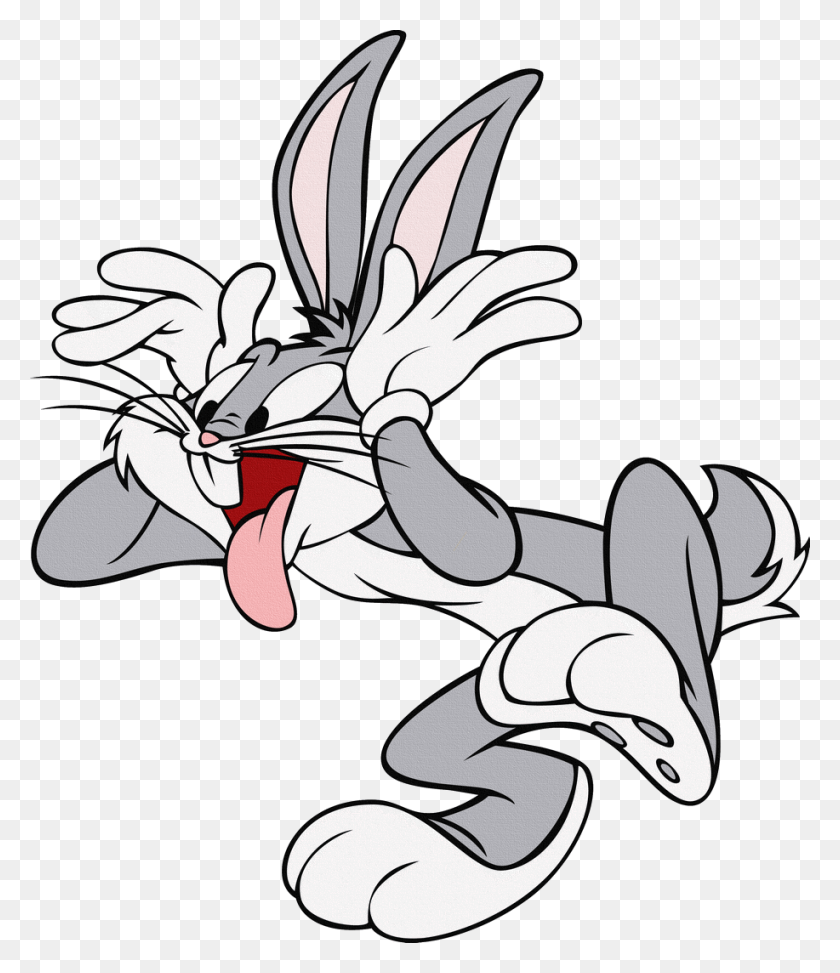 917x1074 Элементы Bugs Bunny Бесплатное Изображение - Bugs Bunny Clipart