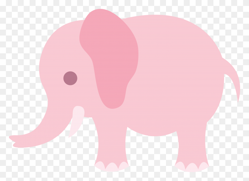 5786x4090 Elephant Calf Clipart Trendy Free Rf Clipart Of A Cute Outlined - Calf Clipart