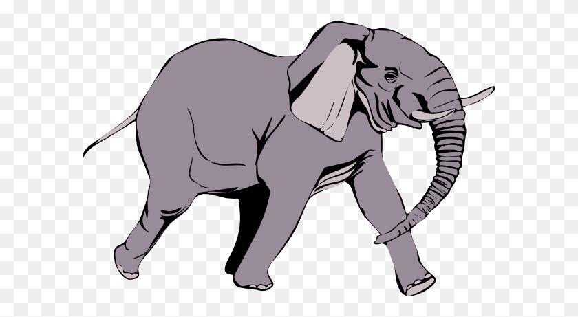 600x401 Elephant Clip Art Clipartset - Elephant Clipart
