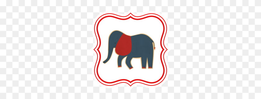 260x260 Elefante Clipart - Elefante Republicano Clipart