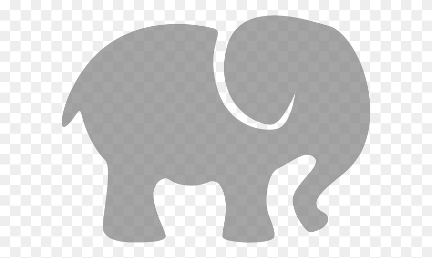 600x442 Elefante Clipart Animal - Elefante Blanco Clipart