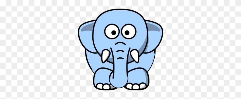 298x285 Imágenes Prediseñadas De Elefante Azul Claro - Imágenes Prediseñadas De Elefante Africano