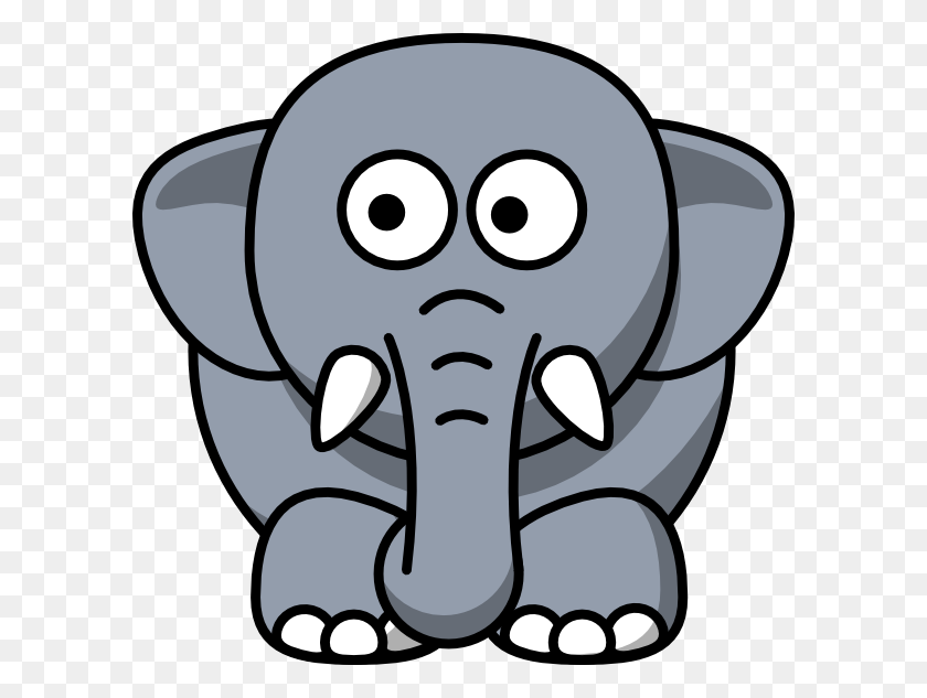 600x573 Elephant Reminder Clipart - Reminder Clipart Black And White