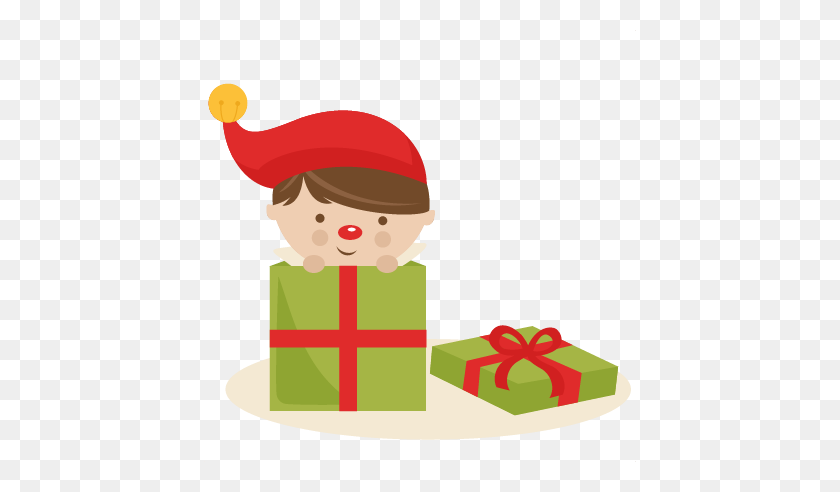 432x432 Elf Clipart Christmas Presents - Christmas Gift Clipart