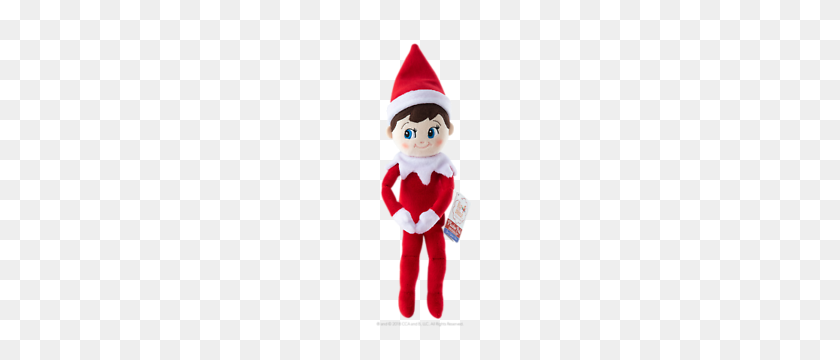 300x300 Elf On The Light Skinned Boy Plushee Snuggler - Elf On The Shelf PNG