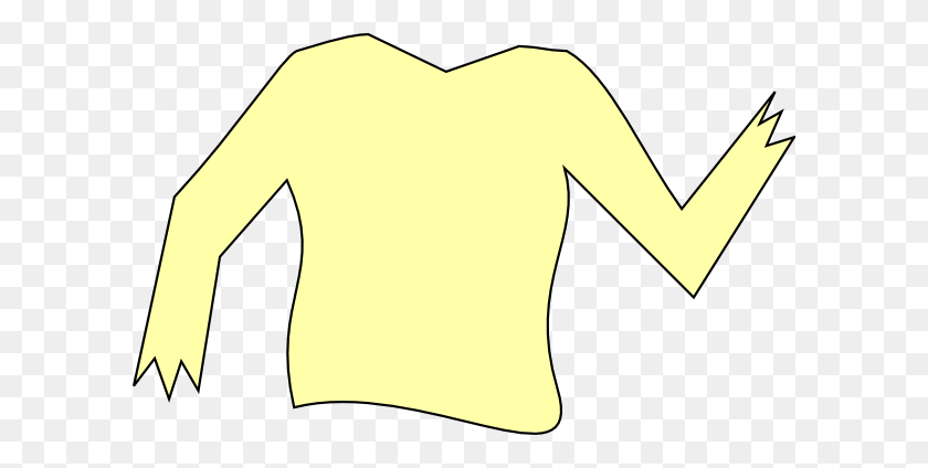 600x364 Elf Shirt Cliparts - Yellow Shirt Clipart
