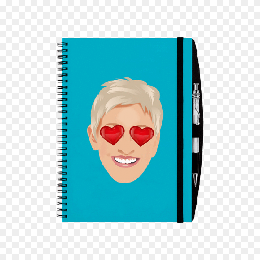 1000x1000 Ellen Emoji Exploji - Ellen Degeneres PNG