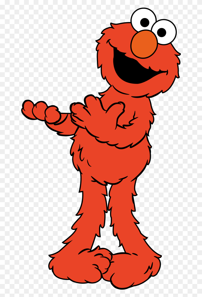 667x1174 Elmo Clipart - Sesame Street PNG