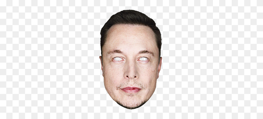 260x320 Máscaras De Elon Musk Ahora Disponibles Para El Público Alt Az - Elon Musk Png