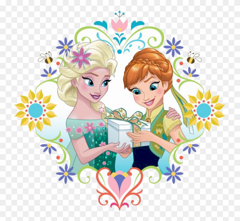 782x716 Imágenes Prediseñadas De Elsa Anna Olaf The Walt Disney Company - Free Frozen Clipart