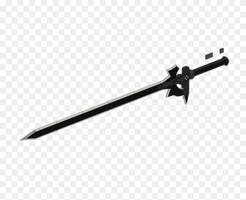 1280x1024 Elucidator - Sword Art Online Png