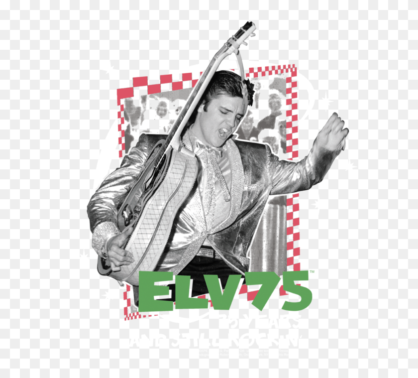 600x699 Elvis Presley Still Rockin Youth T Shirt - Elvis Presley PNG