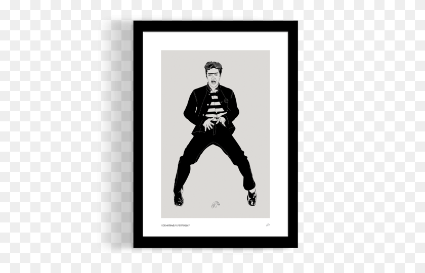 480x480 Elvis Presley T Crowe - Elvis Presley Png