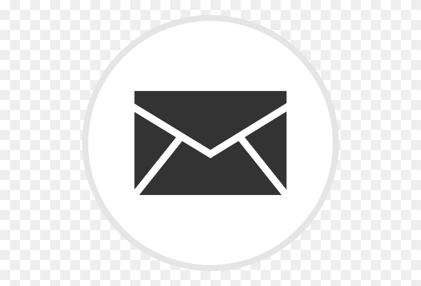512x512 Email, Envelope, Mail, Message, Send Icon - White Email Icon PNG