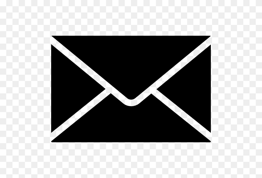 512x512 Email Filled Closed Envelope - Email PNG