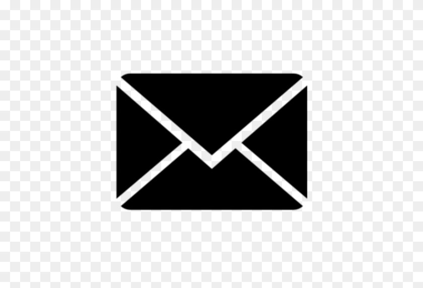 512x512 Значок Электронной Почты - Логотип Электронной Почты Белый Png