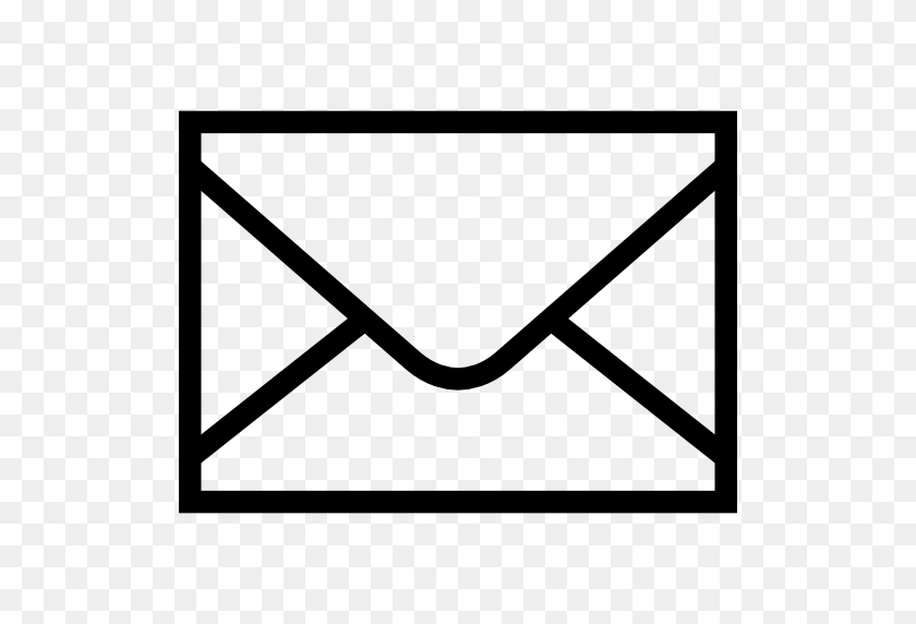 512x512 Email Icon Myiconfinder - Email Logo White PNG